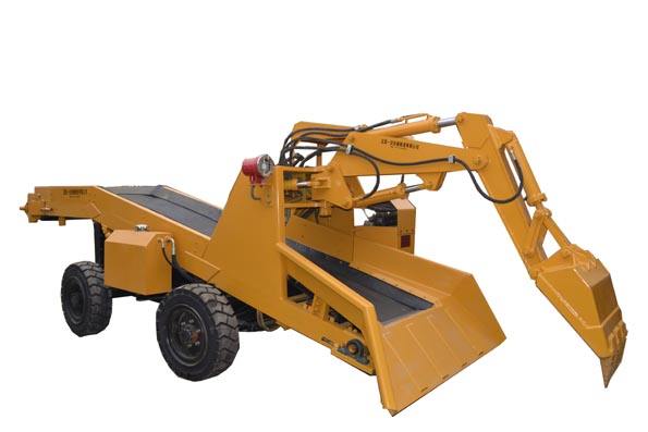 Crawler Mucking Loader Vehicle Powerless Solution