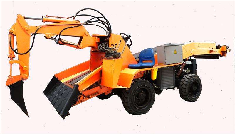 Tunnel Mucking Machine Tires Can Not Go Back When Going Forward?