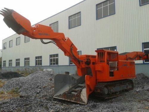 Mucking Rock Loader Timely Lubrication