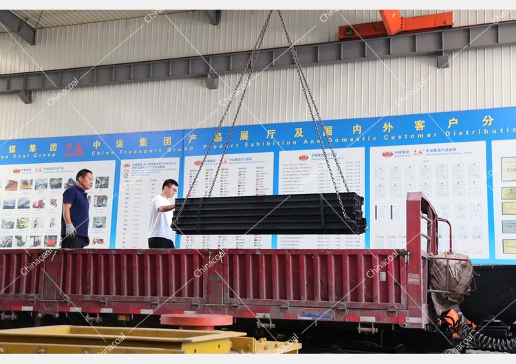 China Coal Group Sent A Batch Of Metal Roof Beams To Hebei