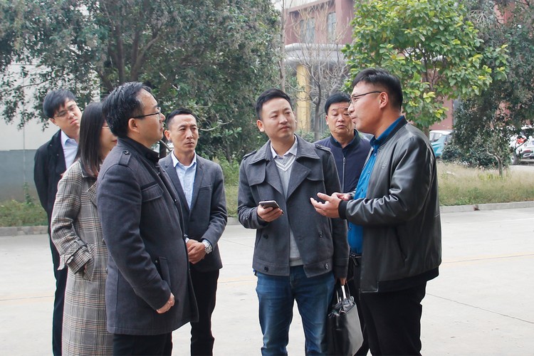 Warm Welcome Jining High-Tech Zone Lead Visit China Coal Group