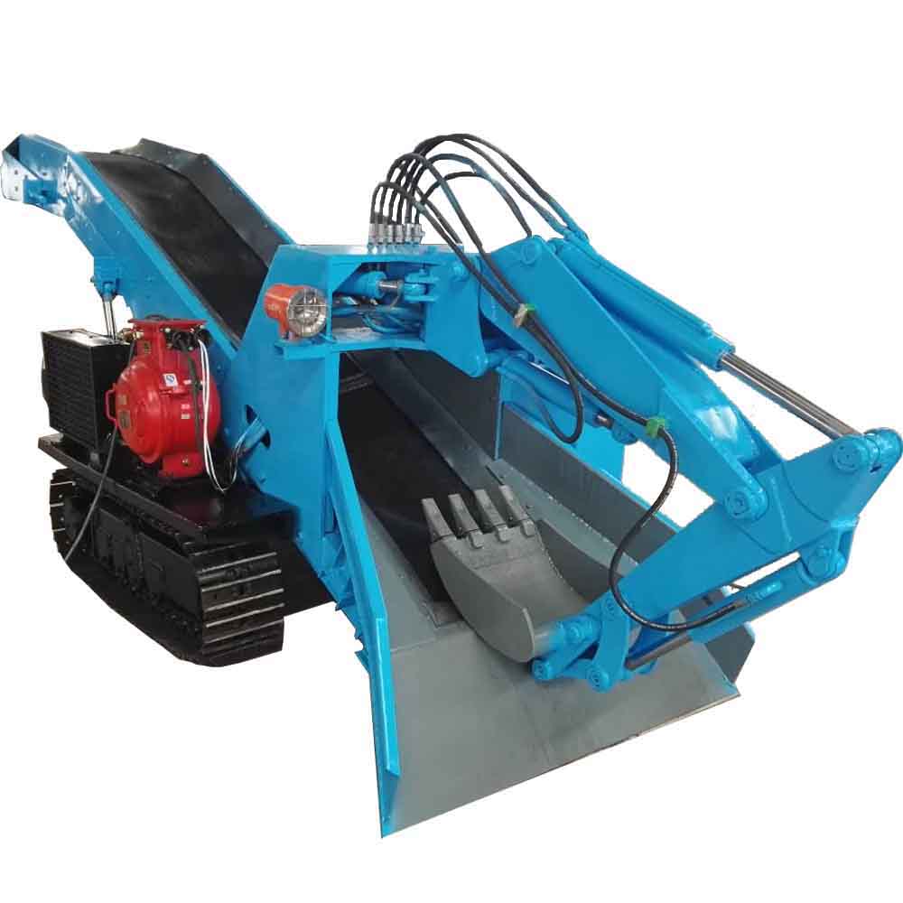 How Does The Tunnel Mucking Machine Work In A Tunnel With A Slope Of 8-14 Degrees