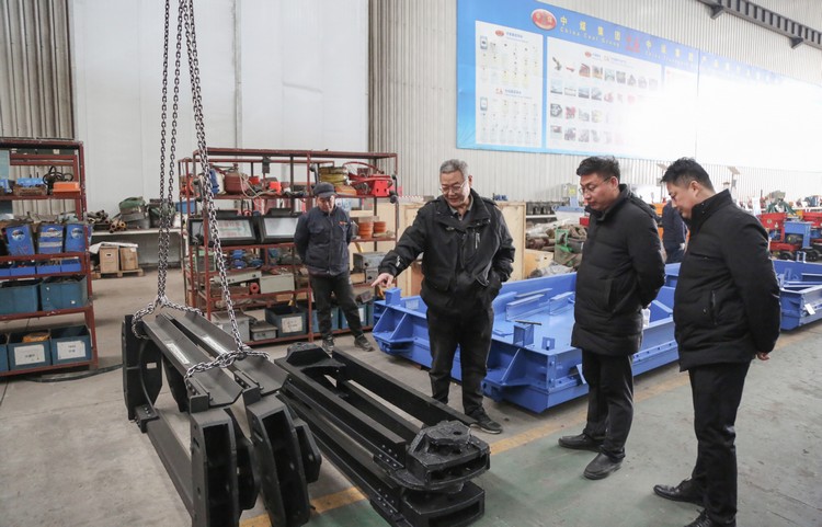 National Safety Standard Inspection Center Experts Visit China Coal Group On-Site Product Inspection Passed Successfully