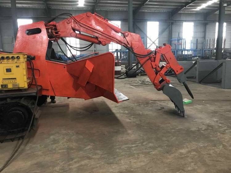 YZW Mining Wheeled Shake Tail Type Mini Mucking Loader