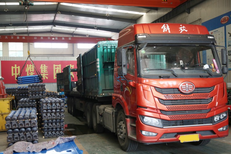 China Coal Group Sents New Suspended Mining Single Hydraulic Prop to Shanxi And Inner Mongolia