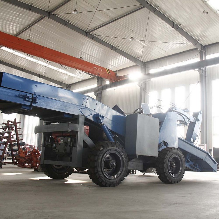 The Production Design Of Mucking Rock Loader Consists Of Four Key Components
