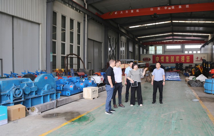 Russian Businessmen Visit China Coal Group To Purchase Mining Machinery Products