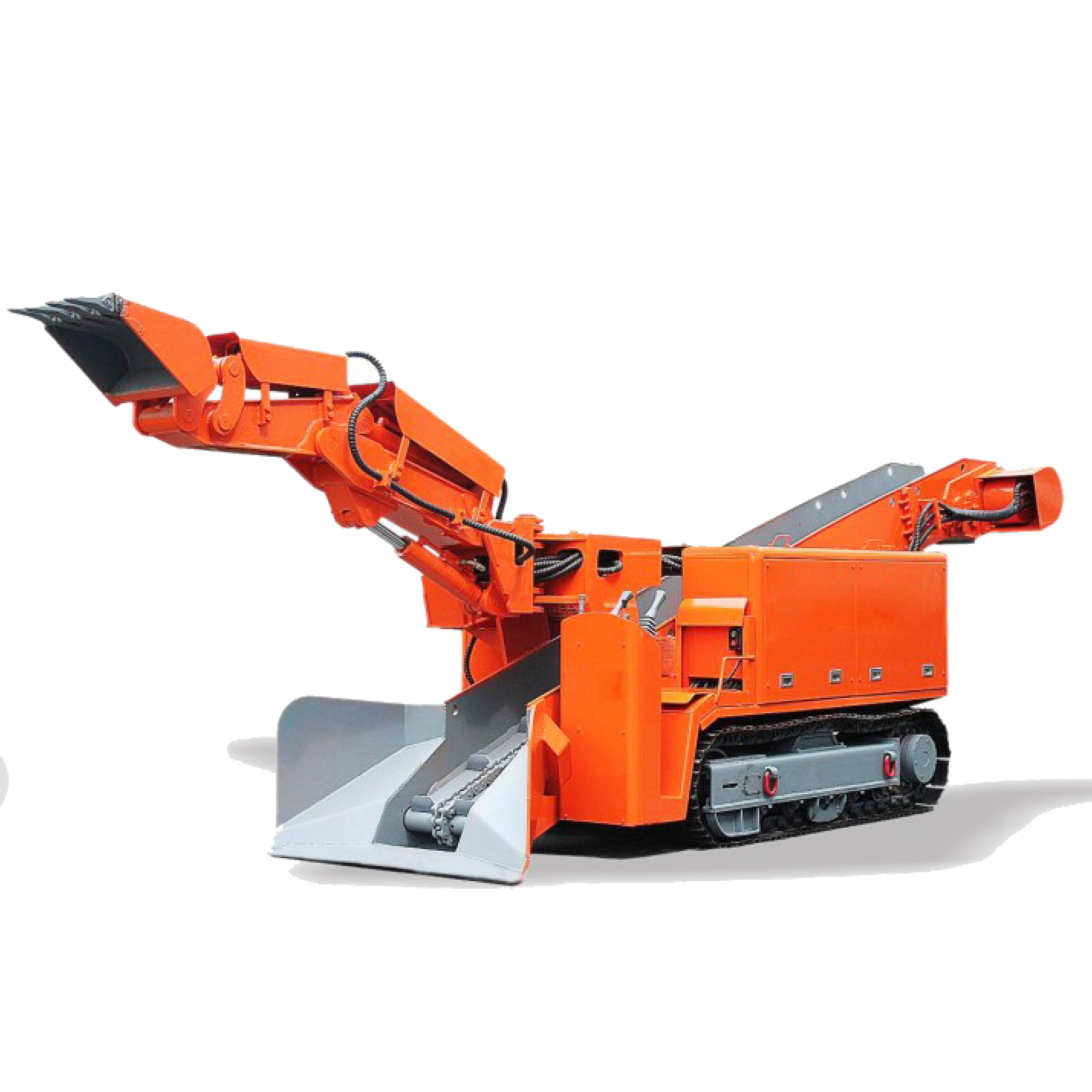 How Does Mucking Rock Loader Work?