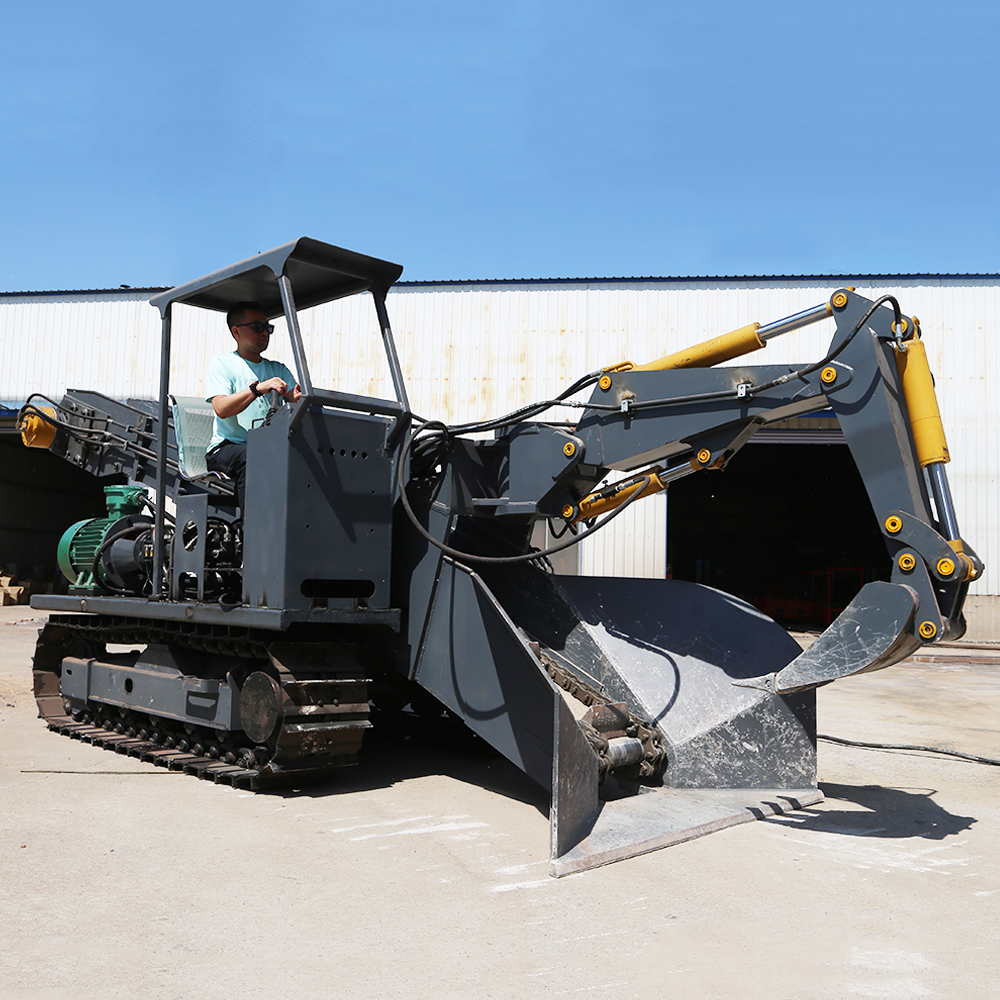 Underground Mucking Rock Loading Machine Crawler Mucking Loader